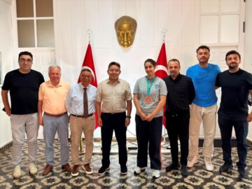 Nilsu Özdemir’den Dünya Üçüncülüğü Ziyareti